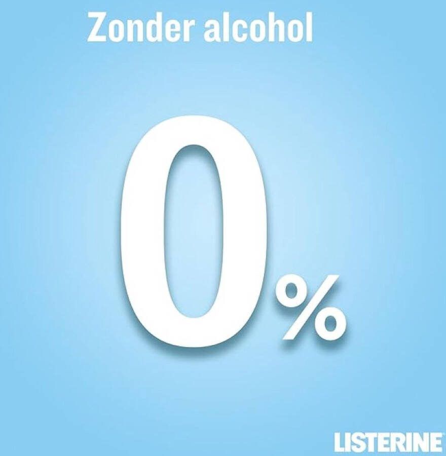 Listerine Mondwater Advanced White Mild 6 x 250 ml