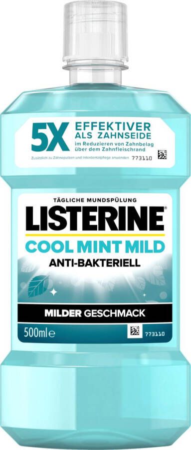 Listerine Mondwater Cool Mint milde smaak 500 ml