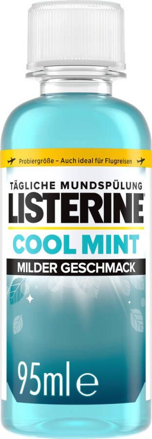 Listerine Mondwater Cool Mint Milde smaak Reisformaat 95 ml
