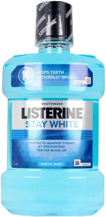 Listerine Mondwater Stay White (1000 ml)