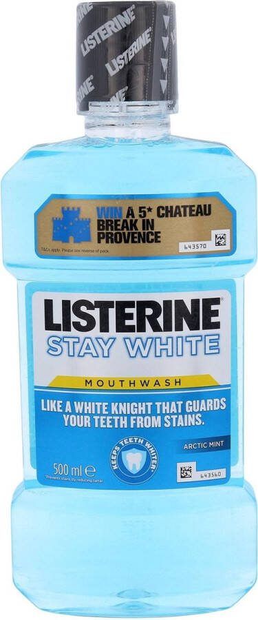 Listerine Mondwater Stay White 500 ml