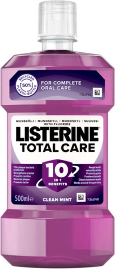 Listerine Total Care 6in1 Mondwater Mondspoeling 500ml