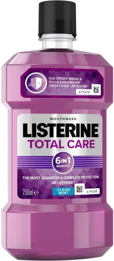 Listerine Total Care 6in1 Mondwater Mondspoeling 250ml Copy