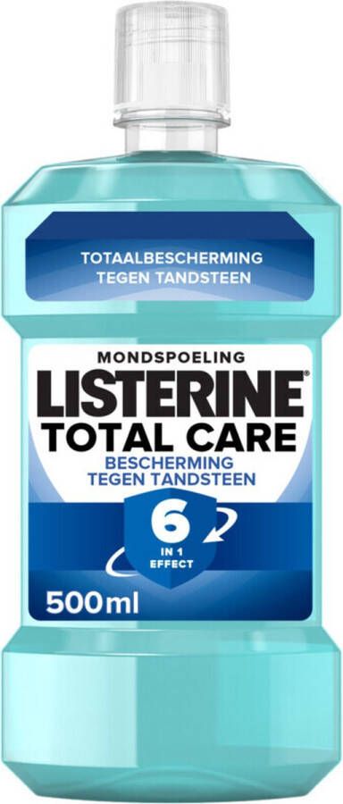 Listerine MONDWATER TOTAL CARE BESCHERMING TEGEN TANDSTEEN 6x 500ML