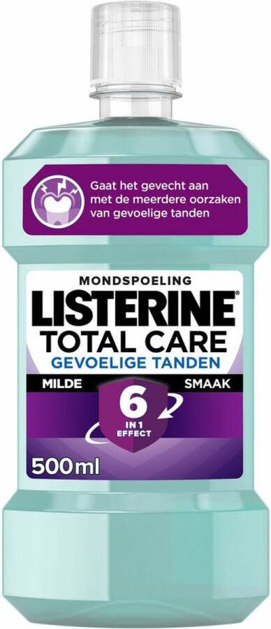 Listerine Mondwater Total Care Gevoelige Tanden 500 ml