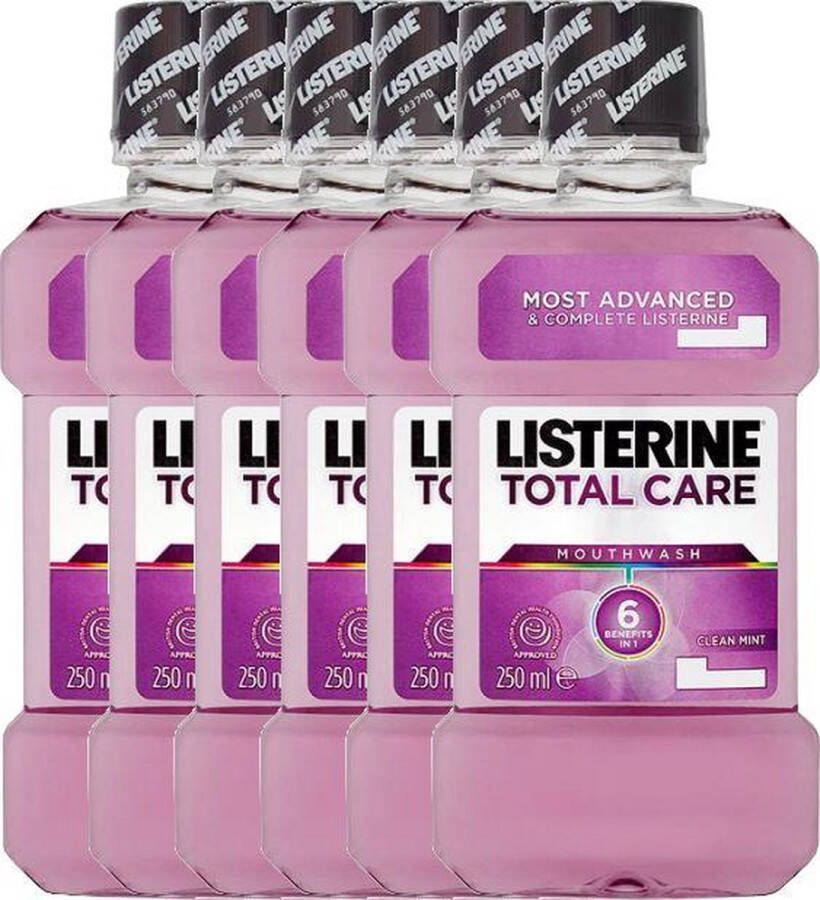 Listerine Mondwater Total Care Voordeelverpakking 6x250ml