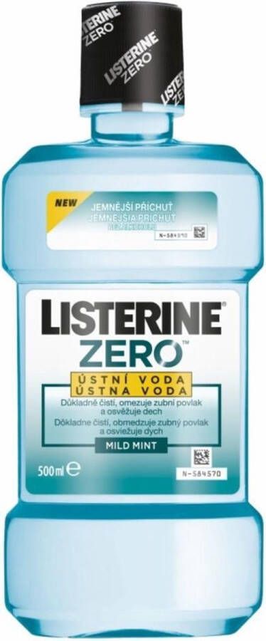 Listerine Mouthwash without alcohol Zero 500ml