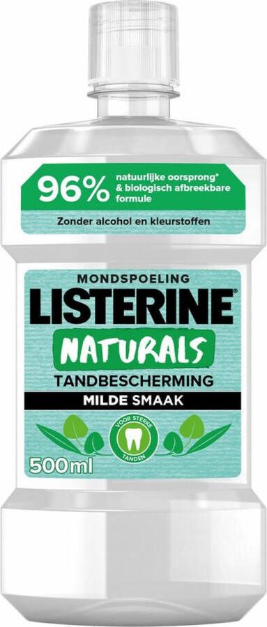 Listerine Naturals Tandbescherming Mondspoeling 500ML