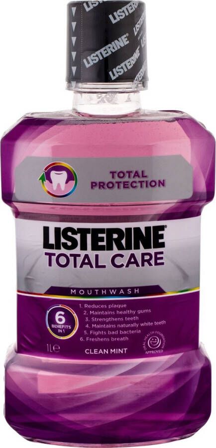 Listerine Mouthwash for complete protection Total Care 1000ml