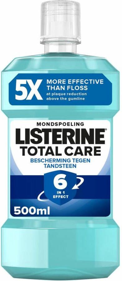 Listerine Total Care Bescherming Tegen Tandsteen 500 ml