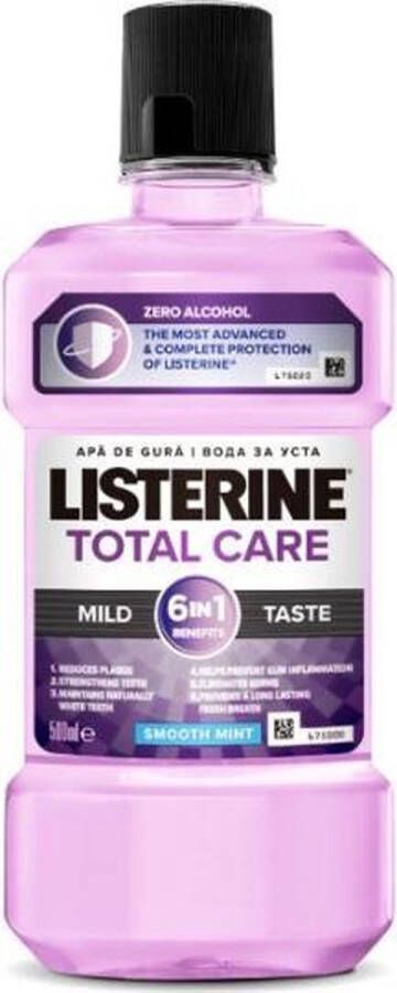 Listerine Total Care Smooth Mint Mondwater 500 ml