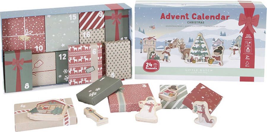 Little Dutch Adventskalender Kerst FSC