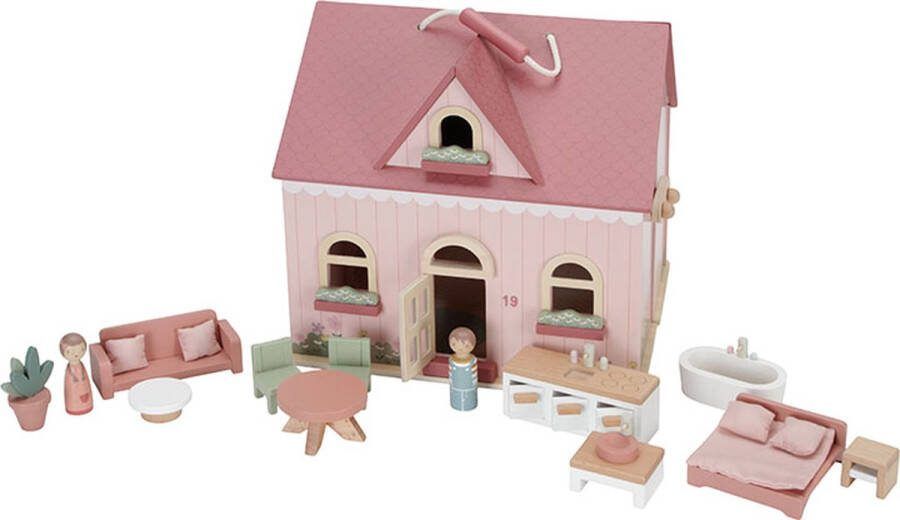 Little Dutch draagbaar houten poppenhuis FSC