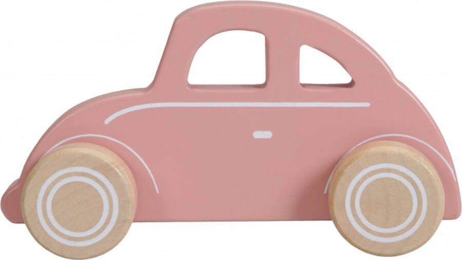 Little Dutch Houten Auto Pink