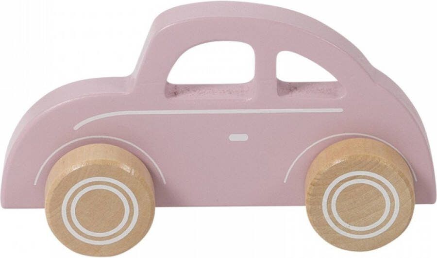 Little Dutch Houten Auto Roze