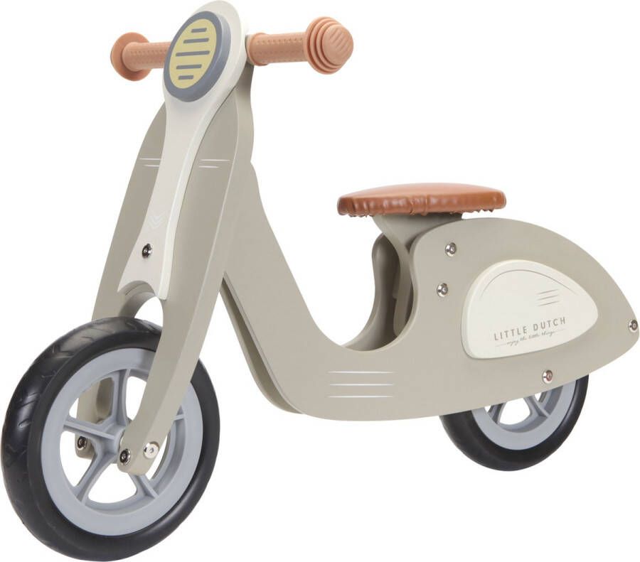 Little Dutch Houten Loopscooter FSC Olive