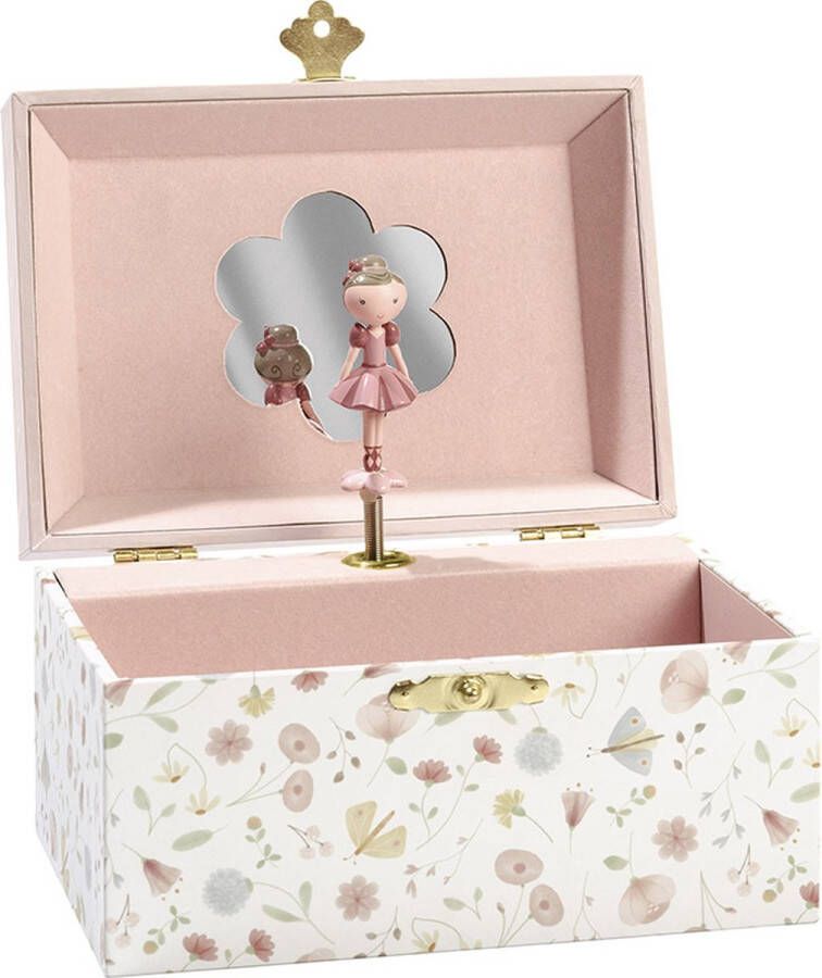 Little Dutch juwelenkistje met muziek Flowers & Butterflies decoratief