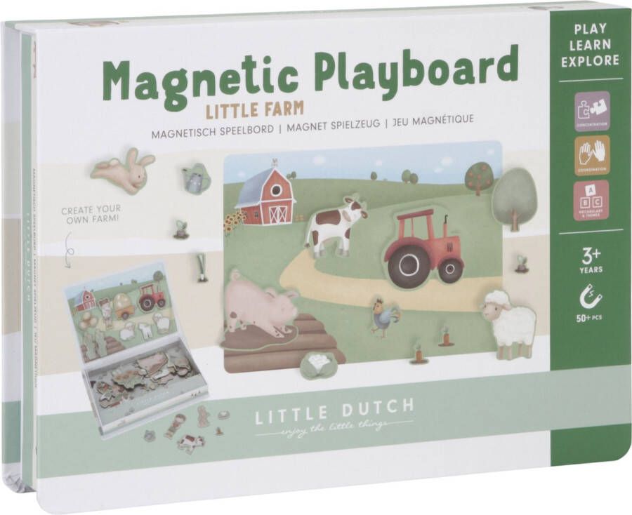 Little Dutch Magnetisch speelbord FSC Little Farm