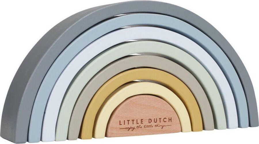 Little Dutch houten regenboog blue
