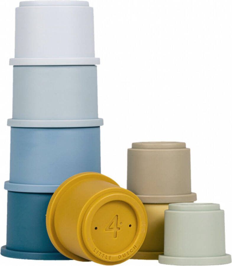 Little Dutch stapelbekers blauw