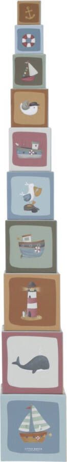 Little Dutch Stapeltoren Karton Sailors Bay Stapeltoren