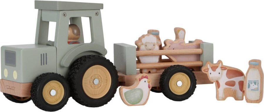 Coppens Little dutch tractor met trailer little farm