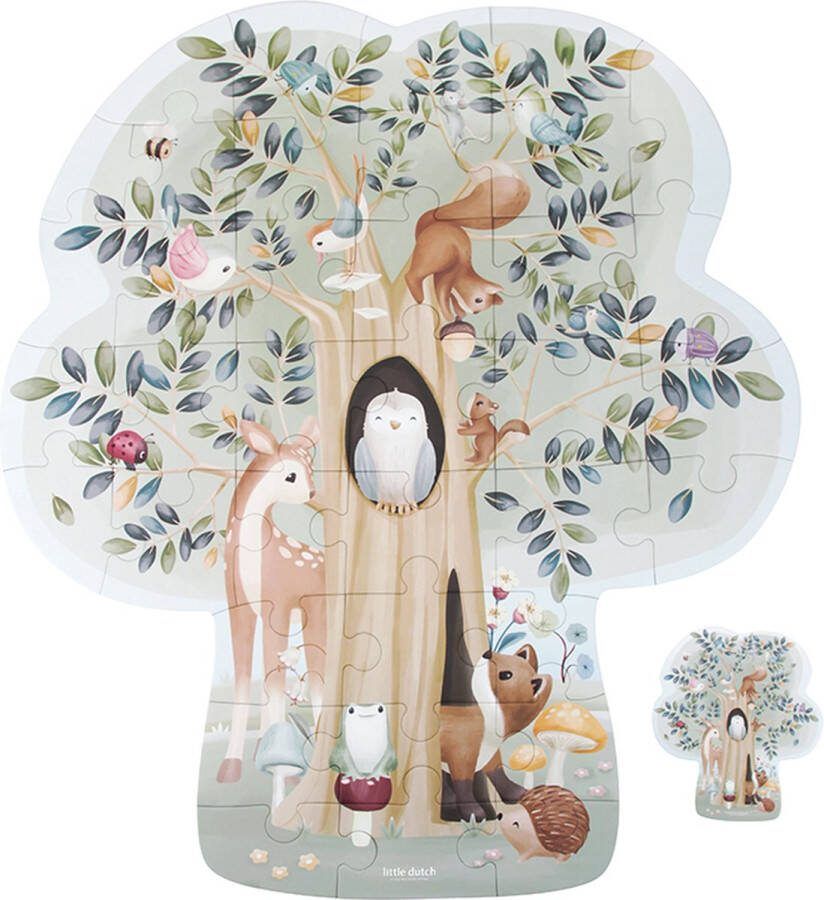 Little Dutch Vloerpuzzel Forest Friends FSC