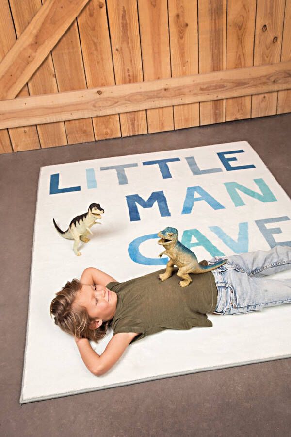 Little Gem speeltapijt- cozy collection little man cave 125 x 165 cm