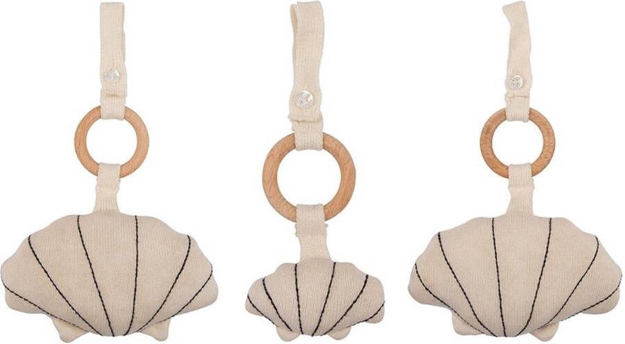 Little Indians Babygym Accessoires Schelp 3 stuks