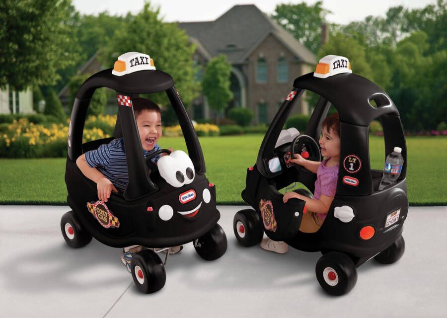 Little Tikes Cozy Coupe Taxi Loopauto Zwart