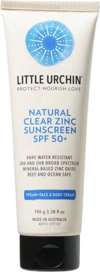 Little Urchin Litlle Urchin Clear Zinc Zonnebrand crème SPF 50