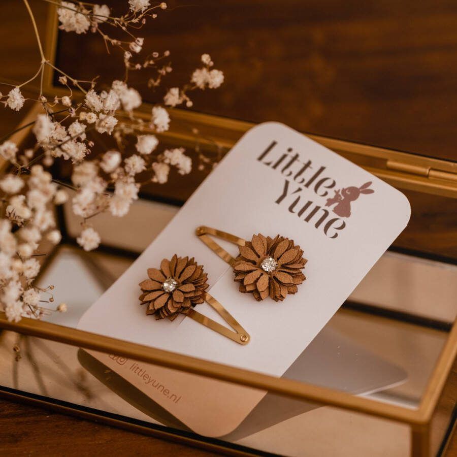 Little Yune Haarspeldjes Mikky Bloem haarspeldje haaraccessoires meisje Feestdagen haaraccessoires