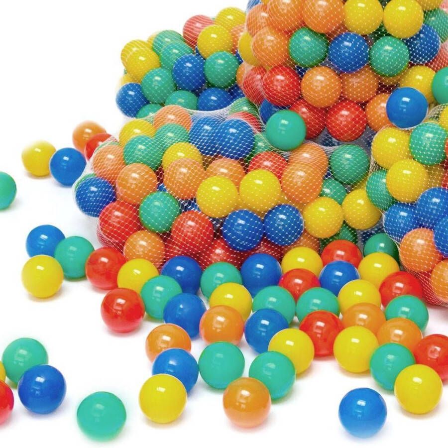 LittleTom 900 Baby ballenbak ballen 7cm ballenbad speelballen voor kinderen vanaf 0 jaar