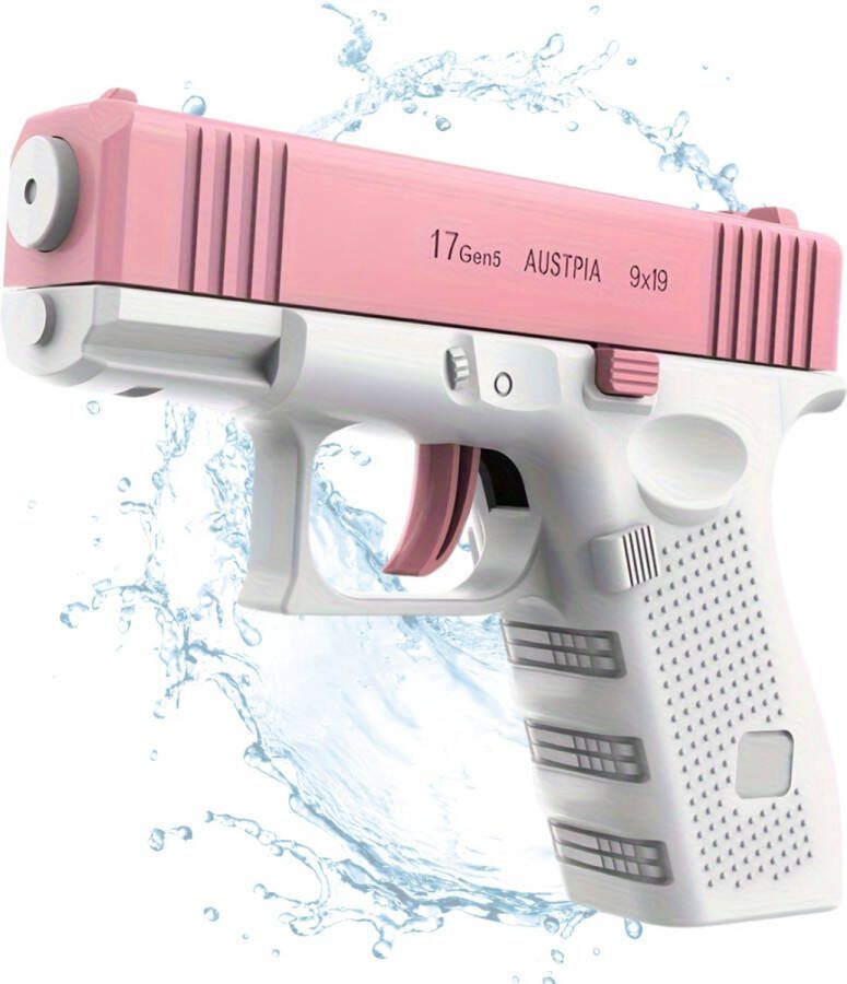 Livano Automatisch Waterpistool Elektrisch Water Pistool Waterpistool Watergun Super Soaker Zomerspeelgoed Roze