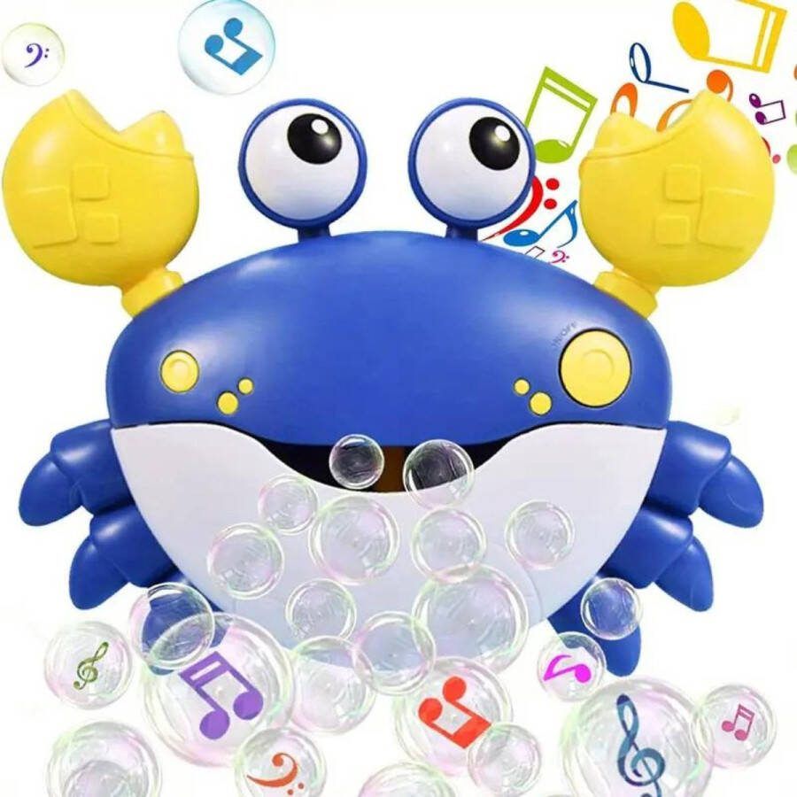 Livano Bellenblaas Pistool Bellenblazer Bellenblaas Speelgoed Bubble Blaster Bellenblaasmachine Speelgoed Krab Blauw