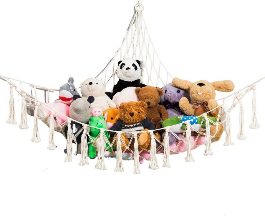 Livano Knuffel Net Hangmat Speelgoed Opbergsysteem Hangmat Voor Knuffels Organizer Voor Speelgoed