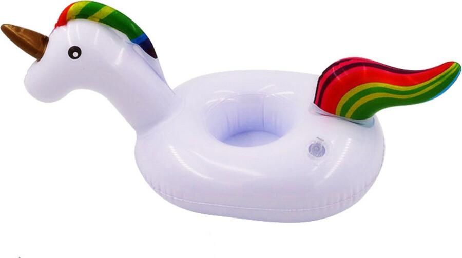 Livano Jacuzzi Drankhouder Bekerhouder Zwembad Drijvend Dienblad Drijvende Bar Opblaasbaar Dienblad Drijvende Drankhouder Eenhoorn