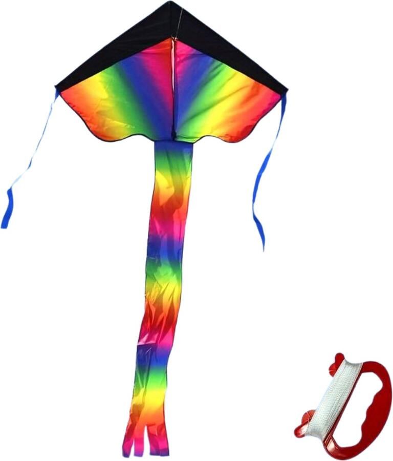 Livano Vlieger Voor Strand Kite Vliegers Kindervlieger Regenboog 2