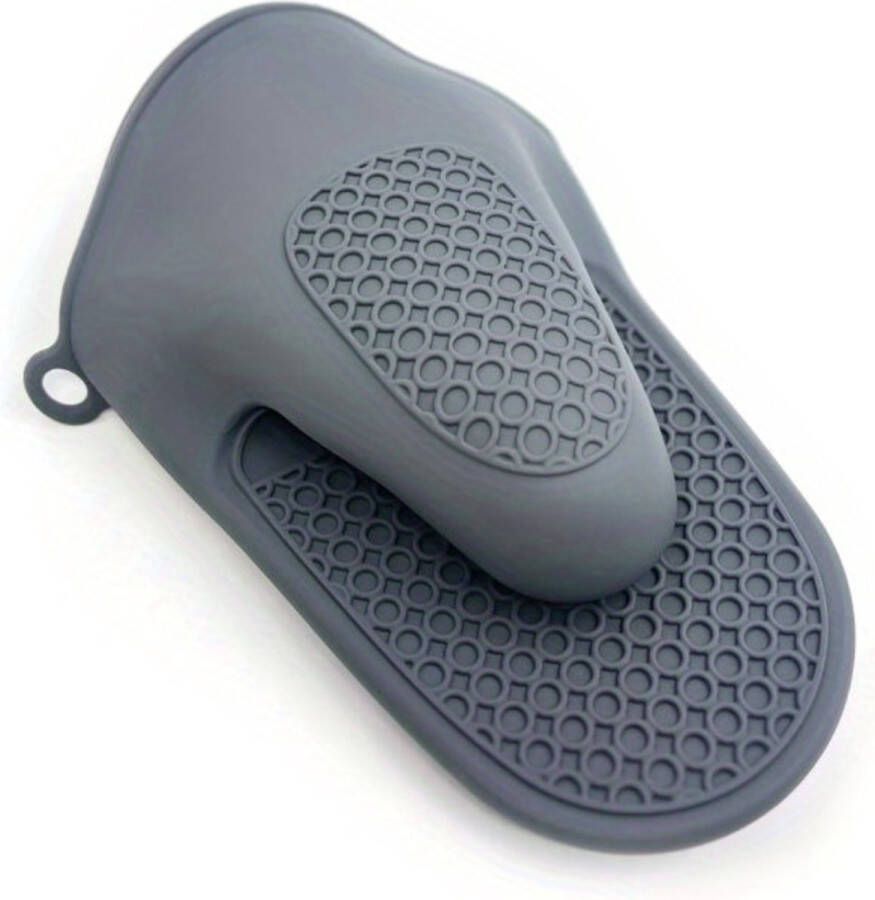 Livano Ovenhandschoenen Siliconen Ovenwanten Hittebestendig BBQ Barbecue Handschoenen Grijs
