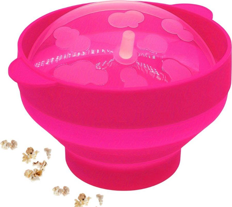 Livano Popcornmakers Popcornpan Popcorn Machine Mini Popcorn Machine Roze