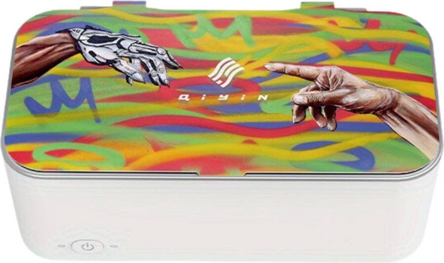 Livano Ultrasone Reiniger Brillenbad Reiniger Brillenreiniger Ultrasoon Reinigingsapparaat Bril Bad Wit