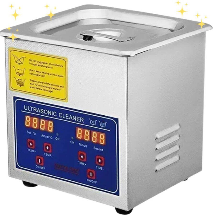 Livano Ultrasone Reiniger Juwelen Reiniger Reinigingsbak Ultrasone Bad Voor Bril & Sieraden 1 3 Liter
