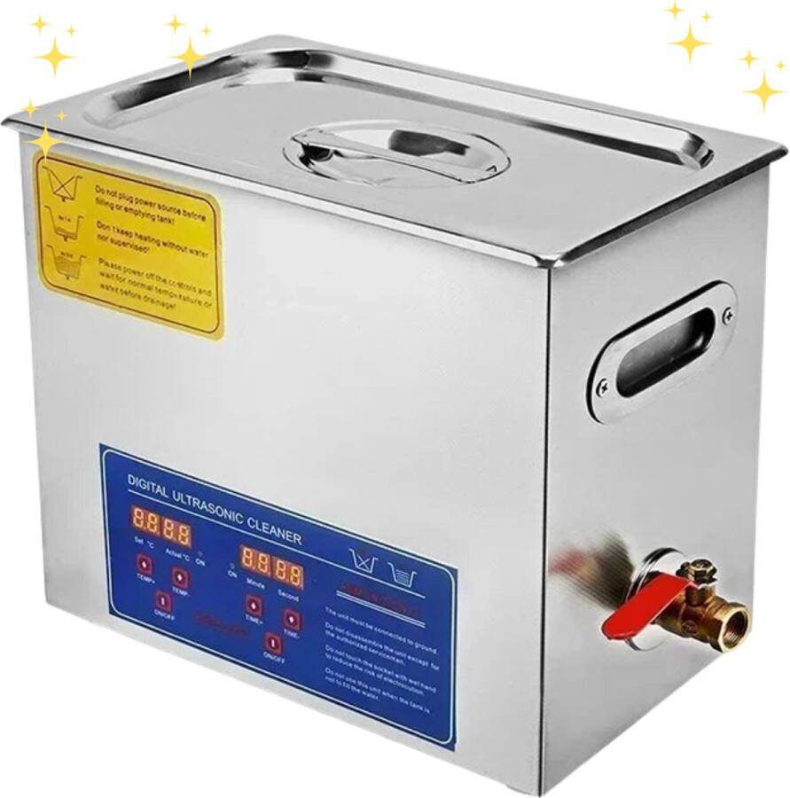 Livano Ultrasone Reiniger Juwelen Reiniger Reinigingsbak Ultrasone Bad Voor Bril & Sieraden 6 Liter