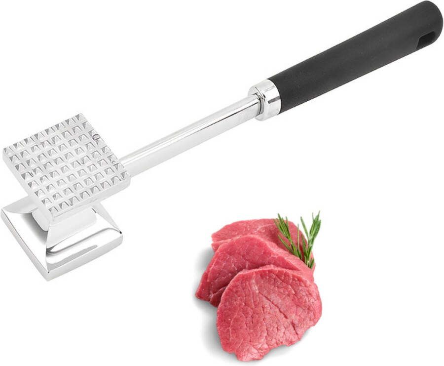 Livano Vleeshamer Vleesvermalser Vleespletter Vleesklopper Kip Rund Varken Bbq Accesoires Meat Hammer Metaal