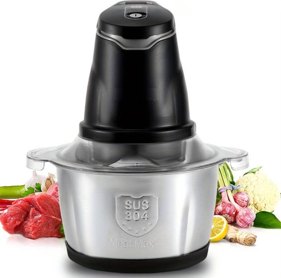 Livano Vleesmolen Gehaktmolen Meat Grinder Elecktrisch Machine Foodprocessor Meat Mincer Keukenmixer Keukenmachine Zwart