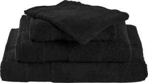 Livello Gastendoek Home Collection Black 100% katoen 40x60 cm (2 stuks)