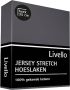 Livello Hoeslaken Jersey Dark Grey 140x200x35 120 140 x 200 - Thumbnail 1
