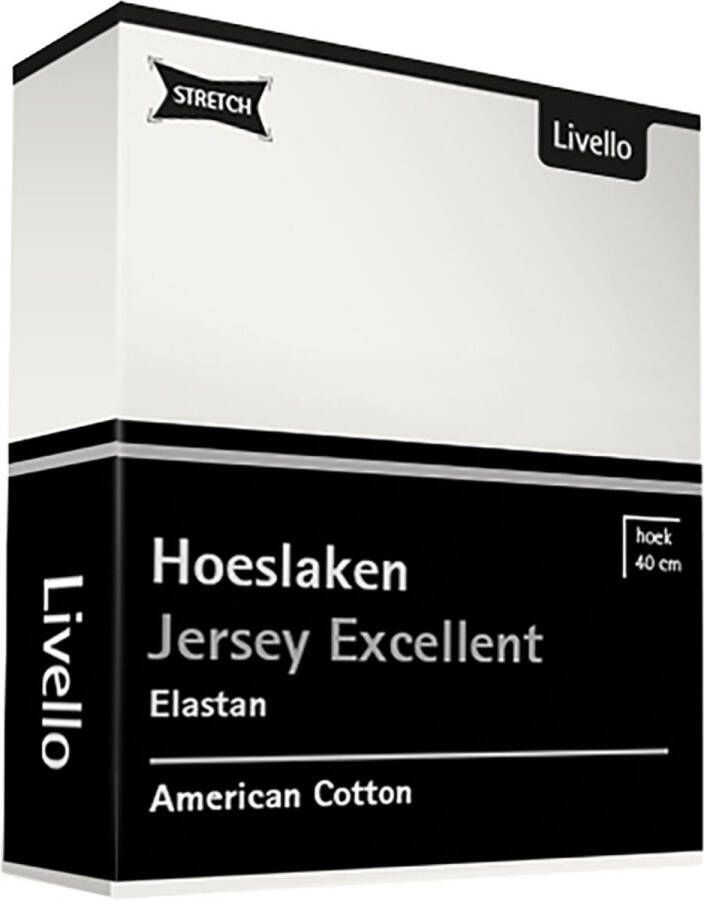 Livello Hoeslaken Jersey Excellent Offwhite 140x200 140 160 x 200 220