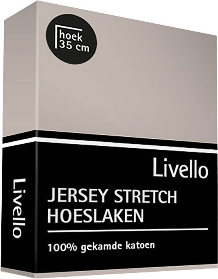 Livello Hoeslaken Jersey Stone 140x200x35 120 140 x 200