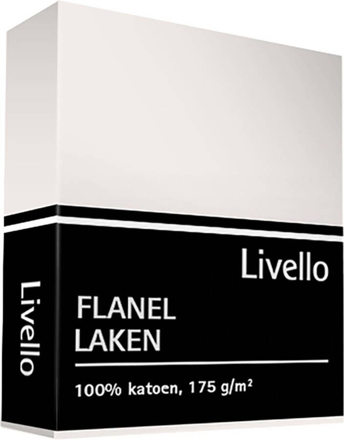 Livello Laken Flanel Ecru 160x270